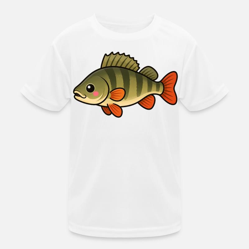 Conception de pêche des enfants perchoirs mignons T-shirt sport Enfant