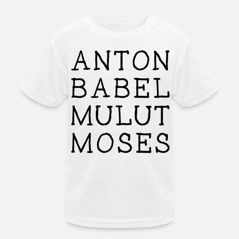 ANTON BABEL MULUT MOSES - Spell Kids Functional T-Shirt