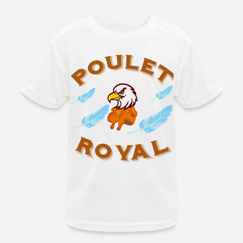 Brathähnchen-Adler-Kondor-Humor-Design Kinder Funktions-T-Shirt
