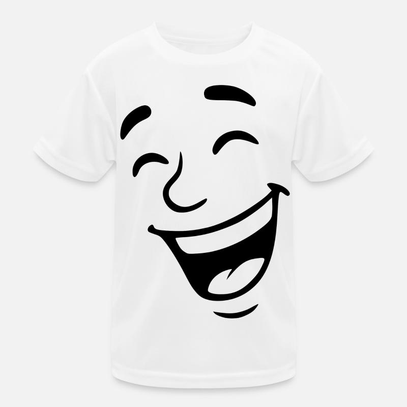 Laughing face Kids Functional T-Shirt