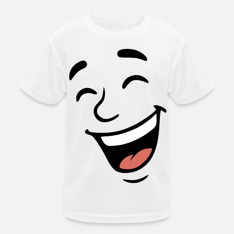 Face Laugh Kids Functional T-Shirt