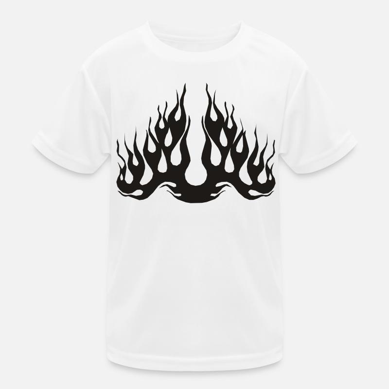 Flamme T-shirt sport Enfant