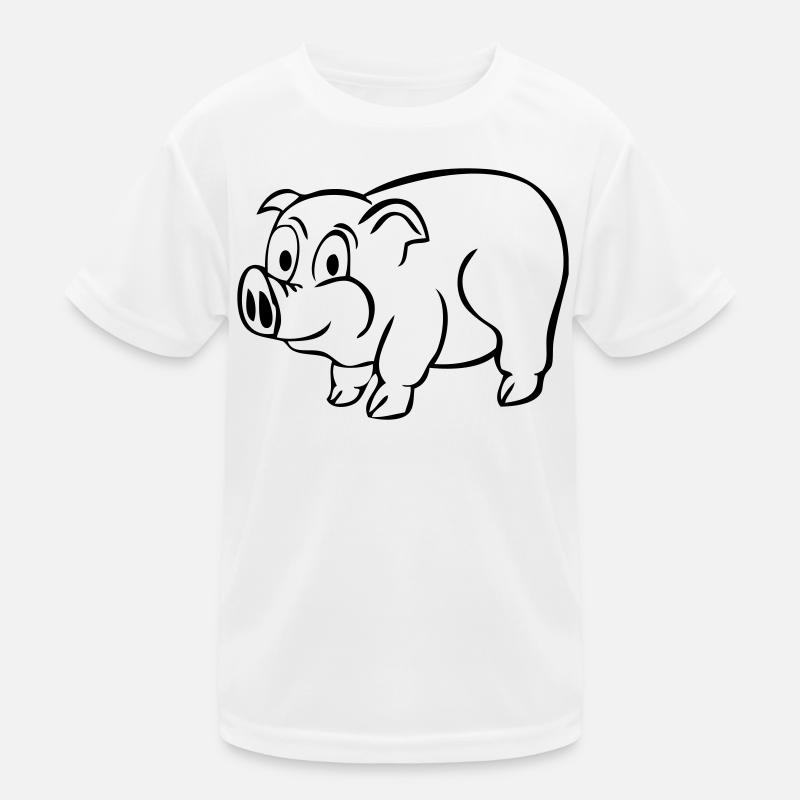 Lucky Pig Kids Functional T-Shirt