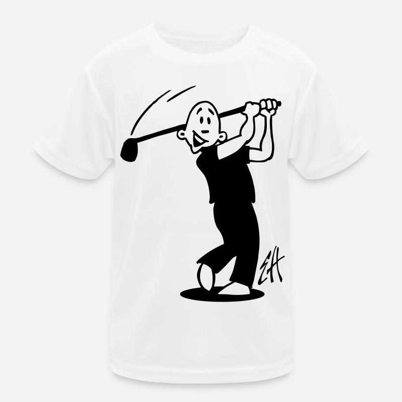 Golf Kinder Funktions-T-Shirt