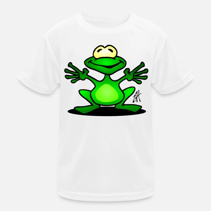 Frosch Kinder Funktions-T-Shirt