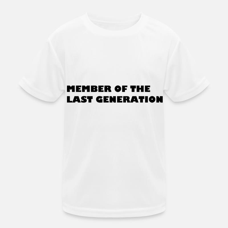 Last Generation Kinder Funktions-T-Shirt