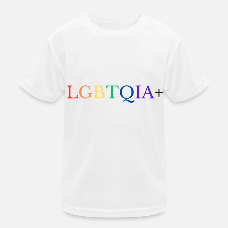 LGBTQIA+ Kinder Funktions-T-Shirt
