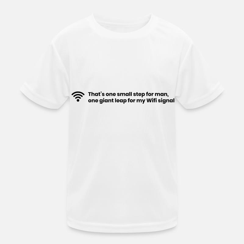 wifi quote Kids Functional T-Shirt