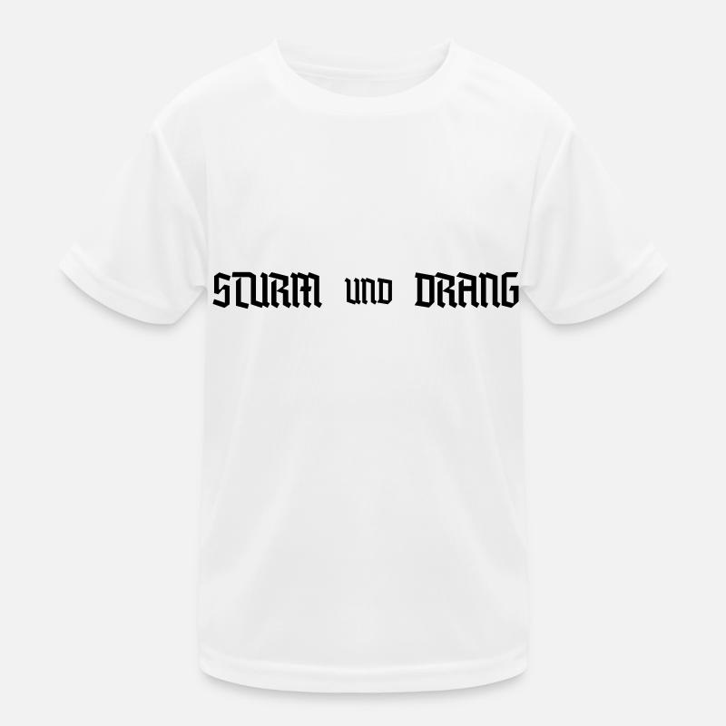 Sturm und Drang Kinder Funktions-T-Shirt