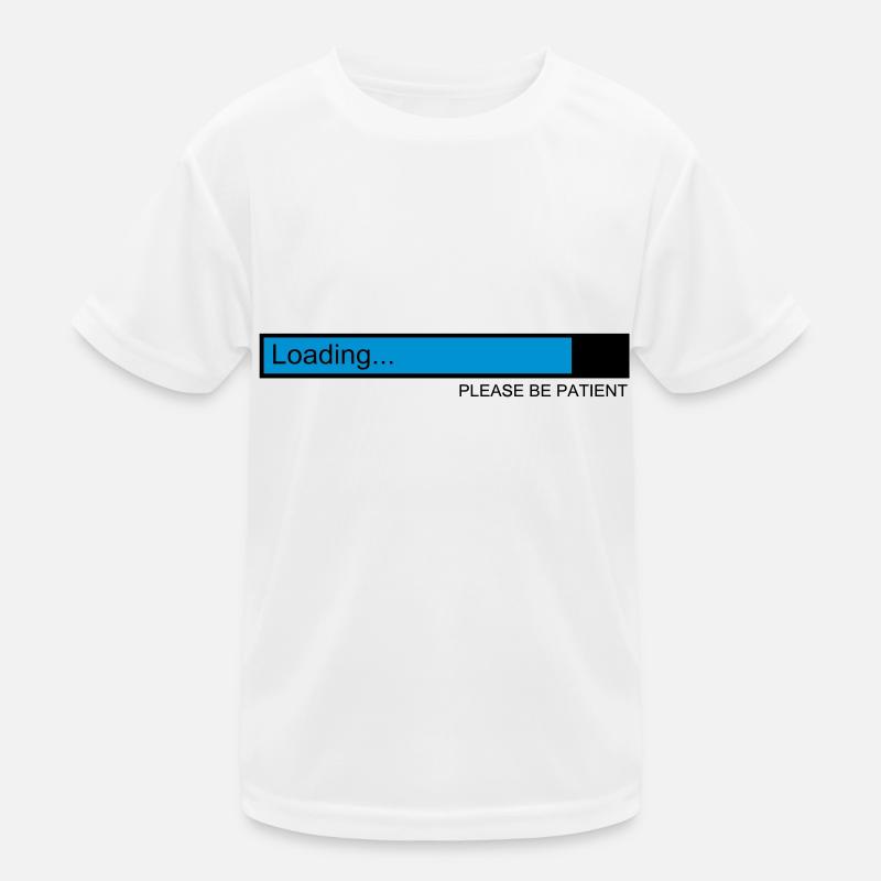 loading / ladebalken / pc / download Kinder Funktions-T-Shirt