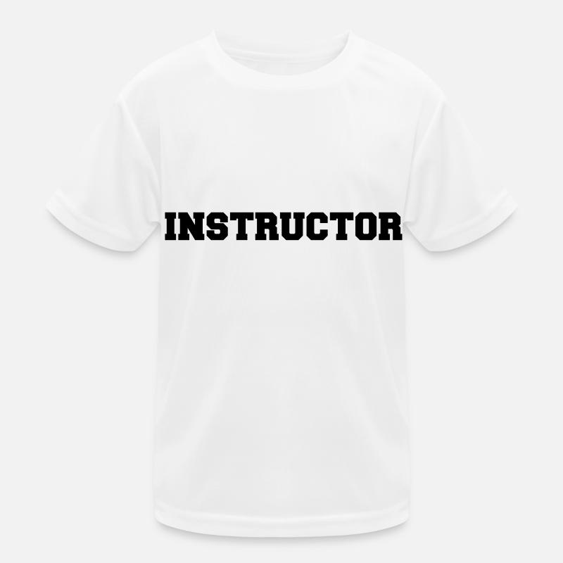 Instructor Kinder Funktions-T-Shirt