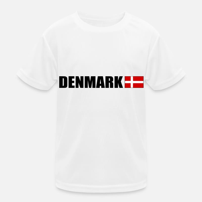 Danemark T-shirt sport Enfant