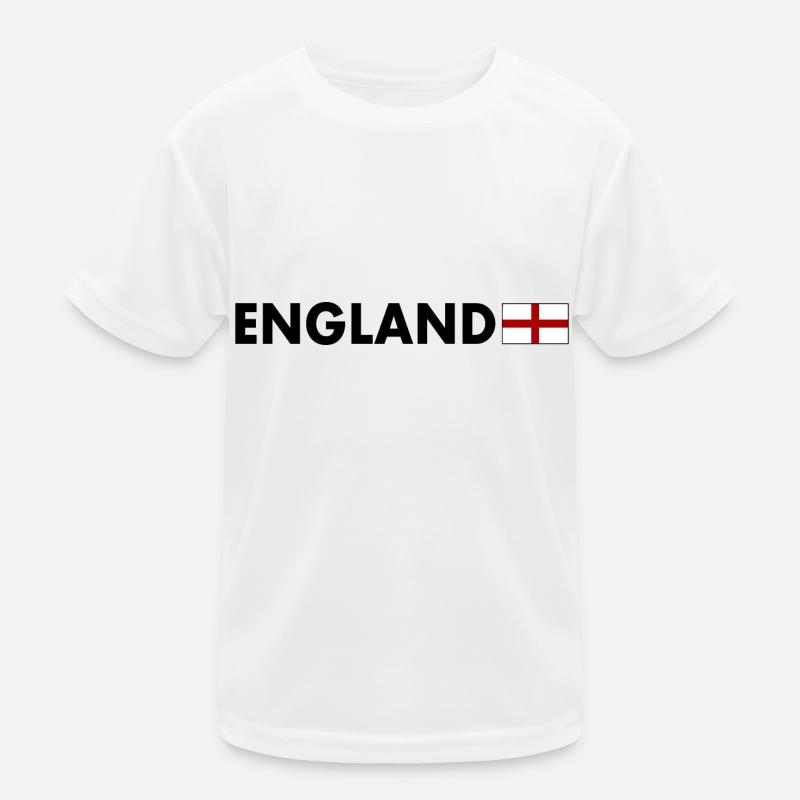 England Kinder Funktions-T-Shirt