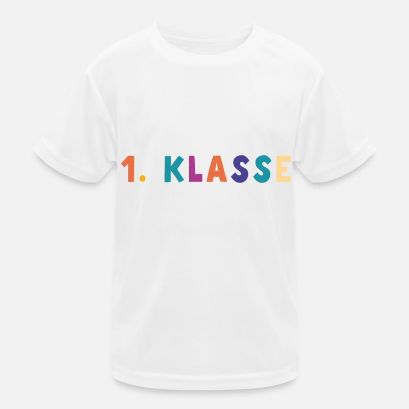 1. Klasse Einschulung Kinder Funktions-T-Shirt