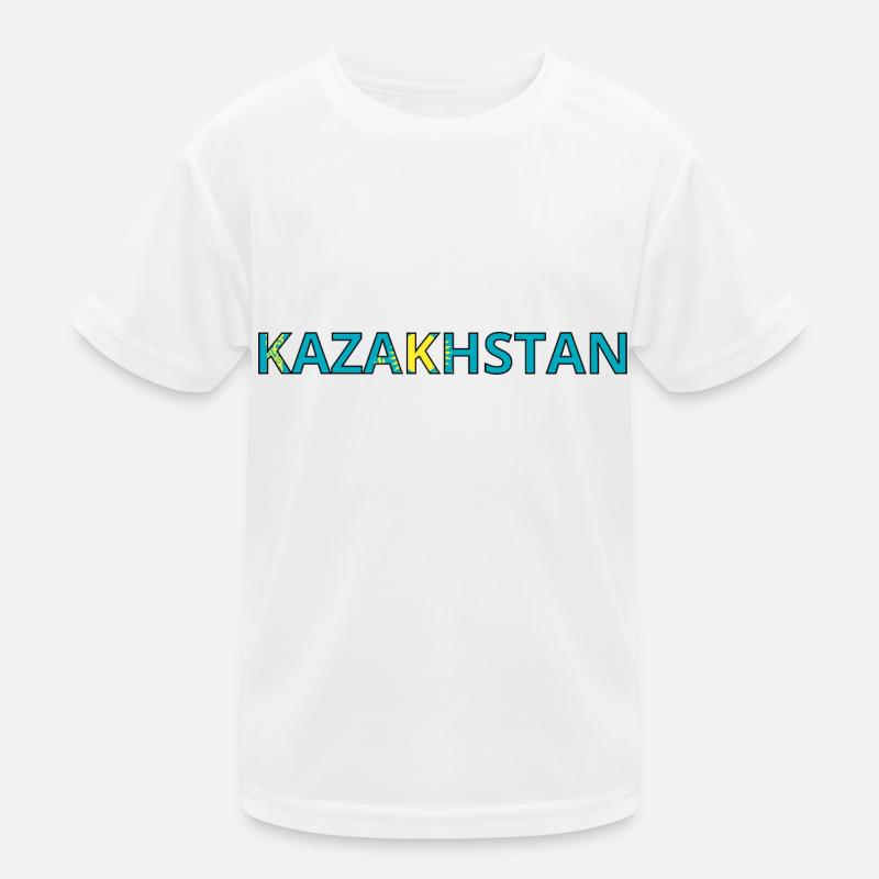 Drapeau Kazakhstan T-shirt sport Enfant