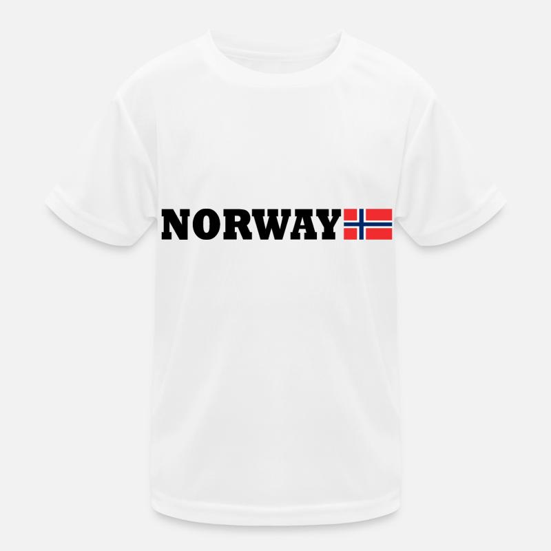 Norvège T-shirt sport Enfant