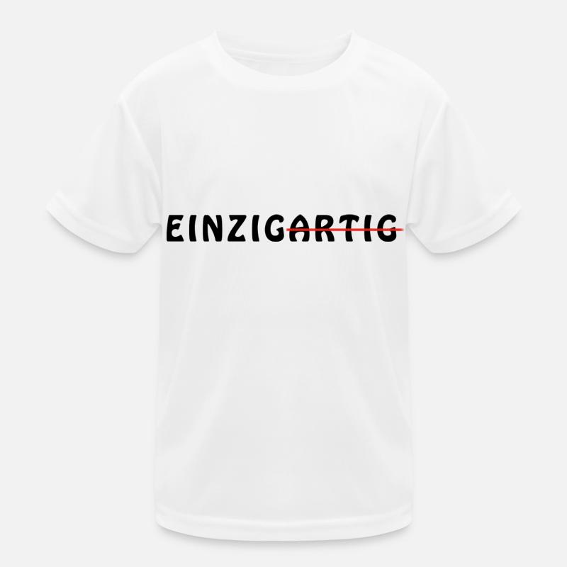 einzigartig Kinder Funktions-T-Shirt