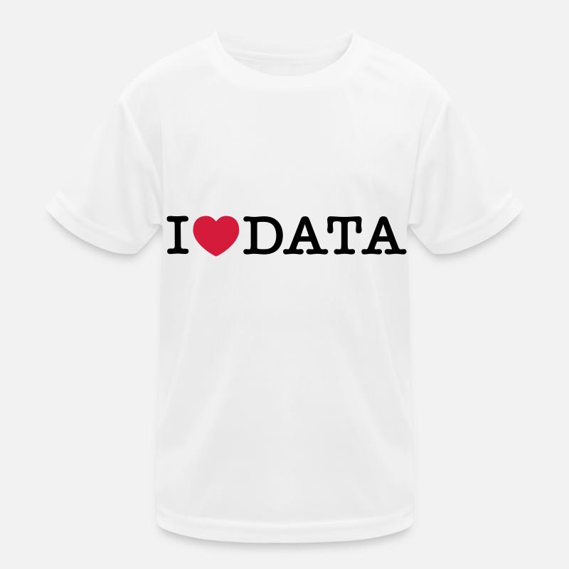 Data I Love Kids Functional T-Shirt