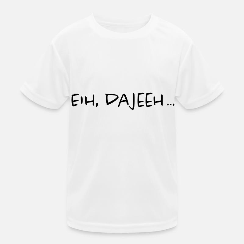 Trierer Platt Moselfränkisch Dialekt Trier Spruch Kinder Funktions-T-Shirt