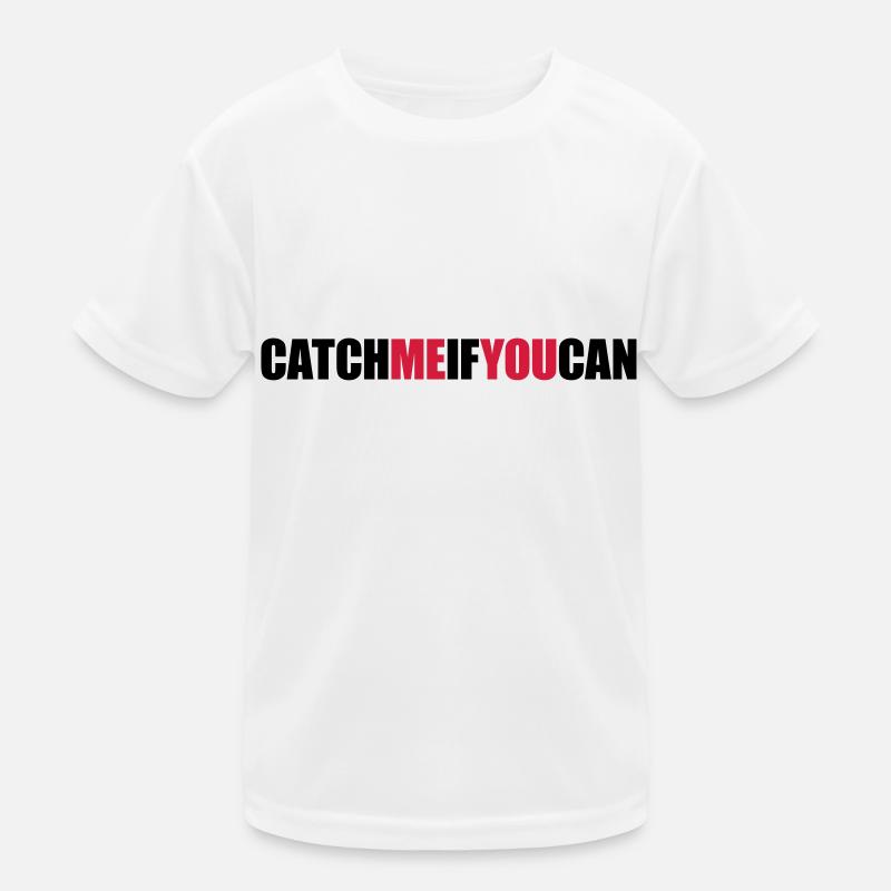 Schnell Catch Me Kinder Funktions-T-Shirt