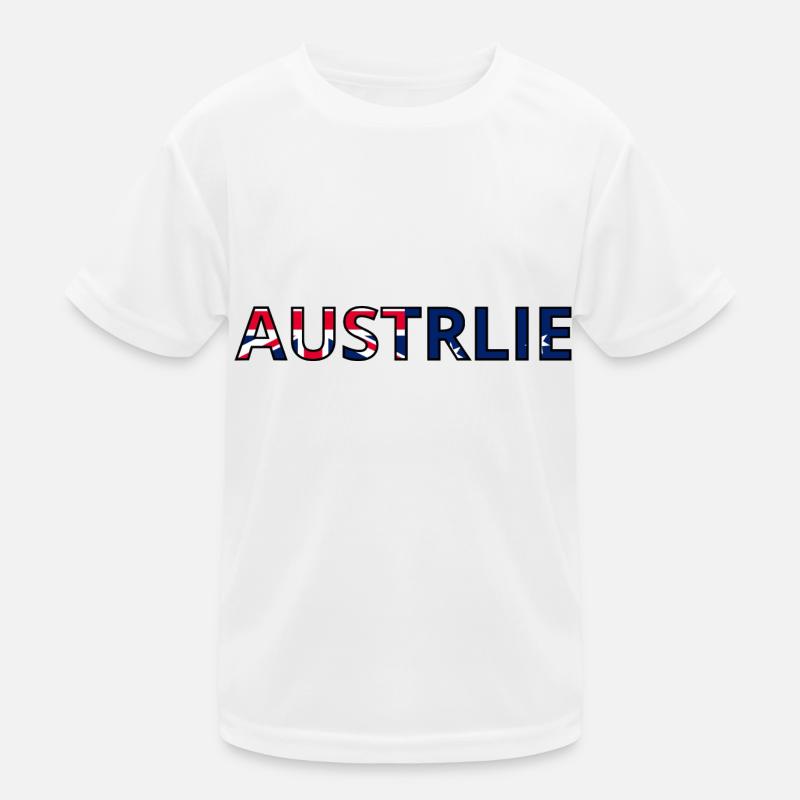 Drapeau Australie T-shirt sport Enfant