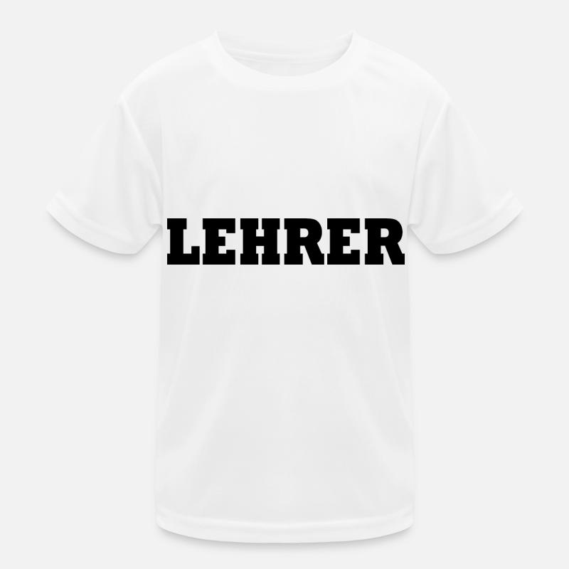 Lehrer Kinder Funktions-T-Shirt