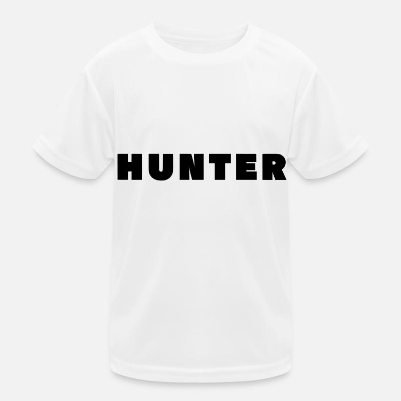 JÄGER - Kinder Funktions-T-Shirt - Weiß