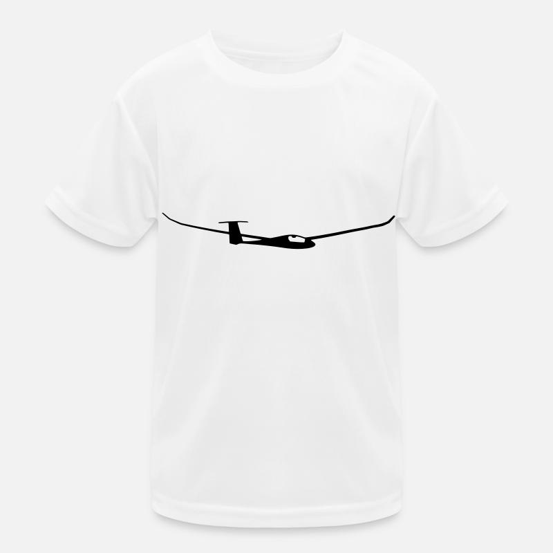 Segelflugzeug Discus Kinder Funktions-T-Shirt
