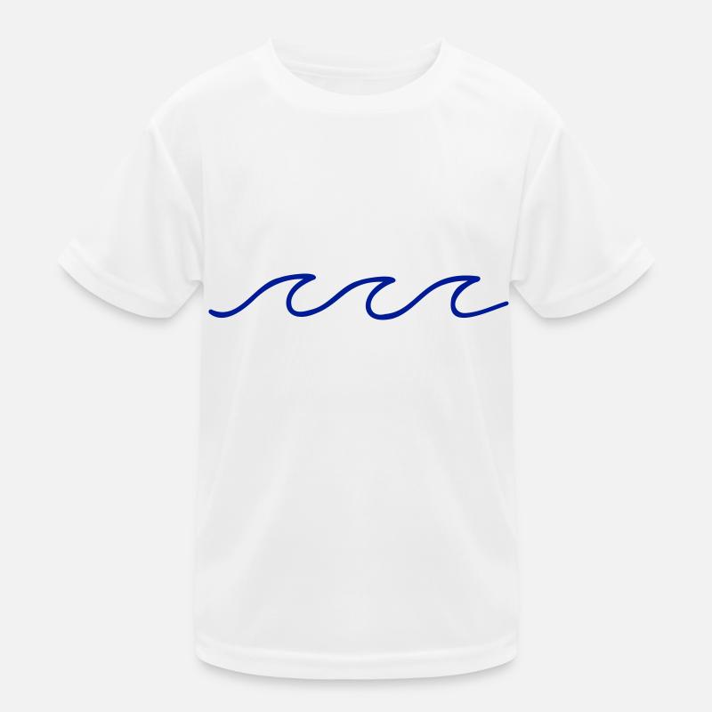 Three waves Kids Functional T-Shirt
