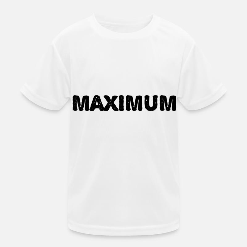 Maximum Kinder Funktions-T-Shirt