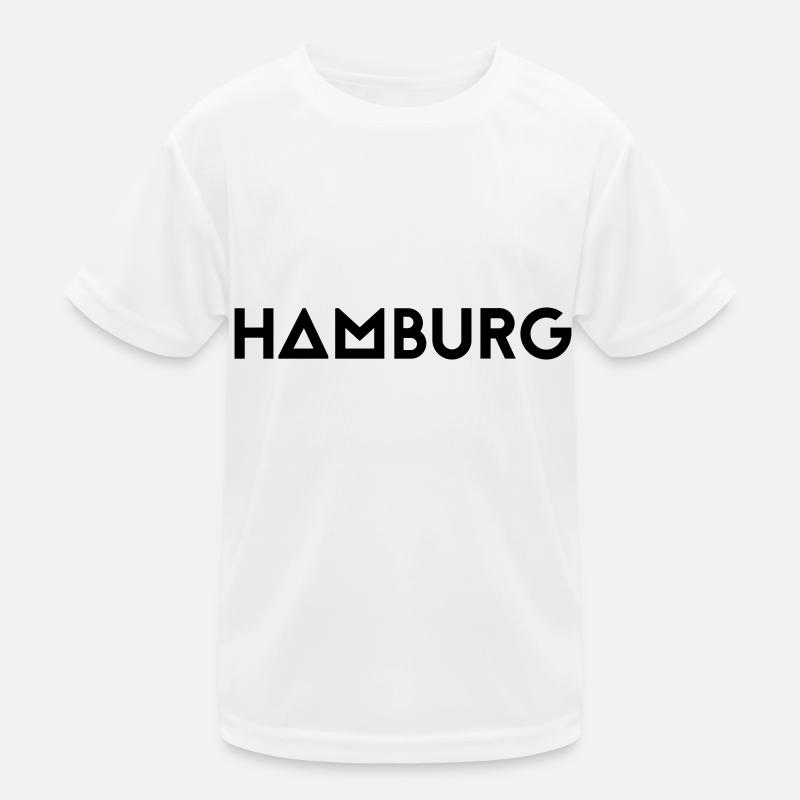 HAMBURG Kinder Funktions-T-Shirt