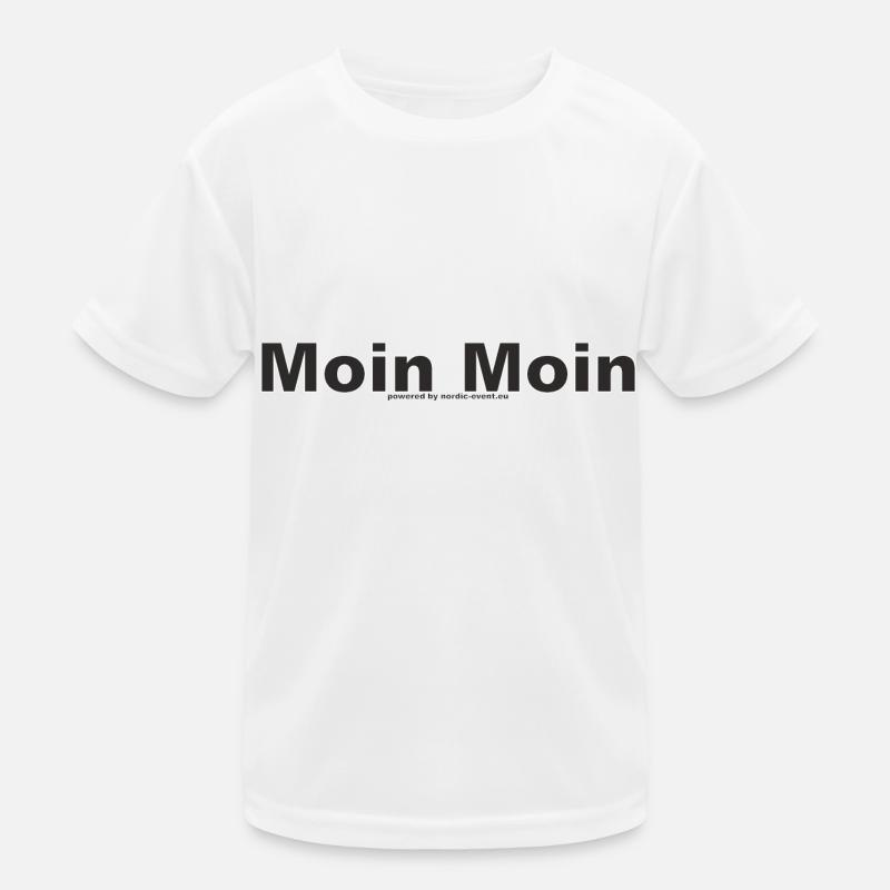 Moin Moin 1 Kinder Funktions-T-Shirt