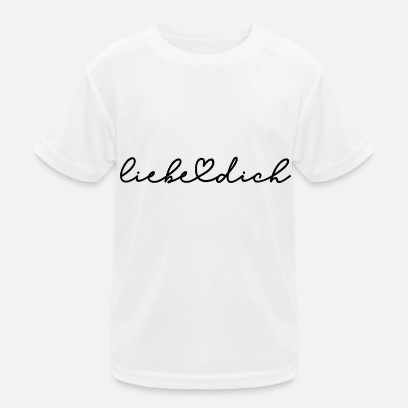 Liebe dich Kinder Funktions-T-Shirt
