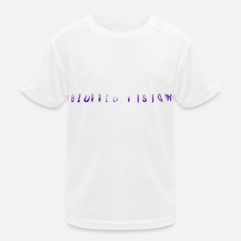 blurred vision Kids Functional T-Shirt