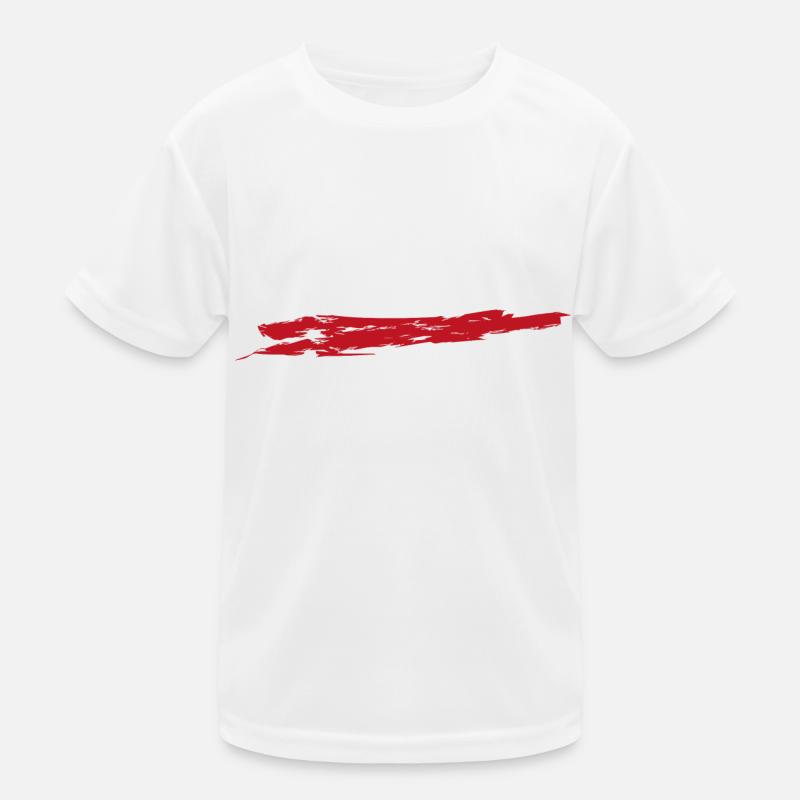 Farbkleckse Kleckse Farbspritzer Maler Geschenk Kinder Funktions-T-Shirt