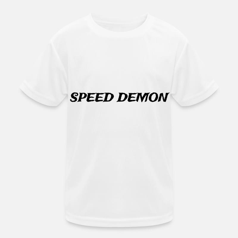 Speed Demon Kinder Funktions-T-Shirt