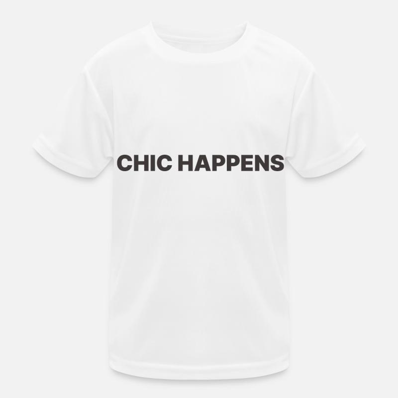 CHIC HAPPENS Kinder Funktions-T-Shirt