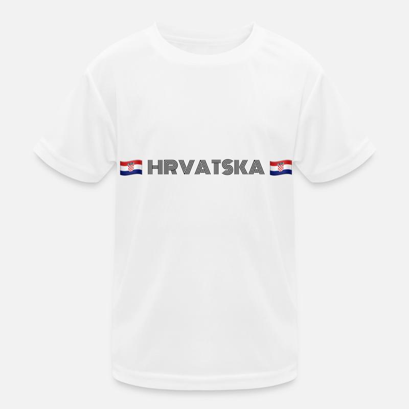 Hrvatska T-shirt sport Enfant