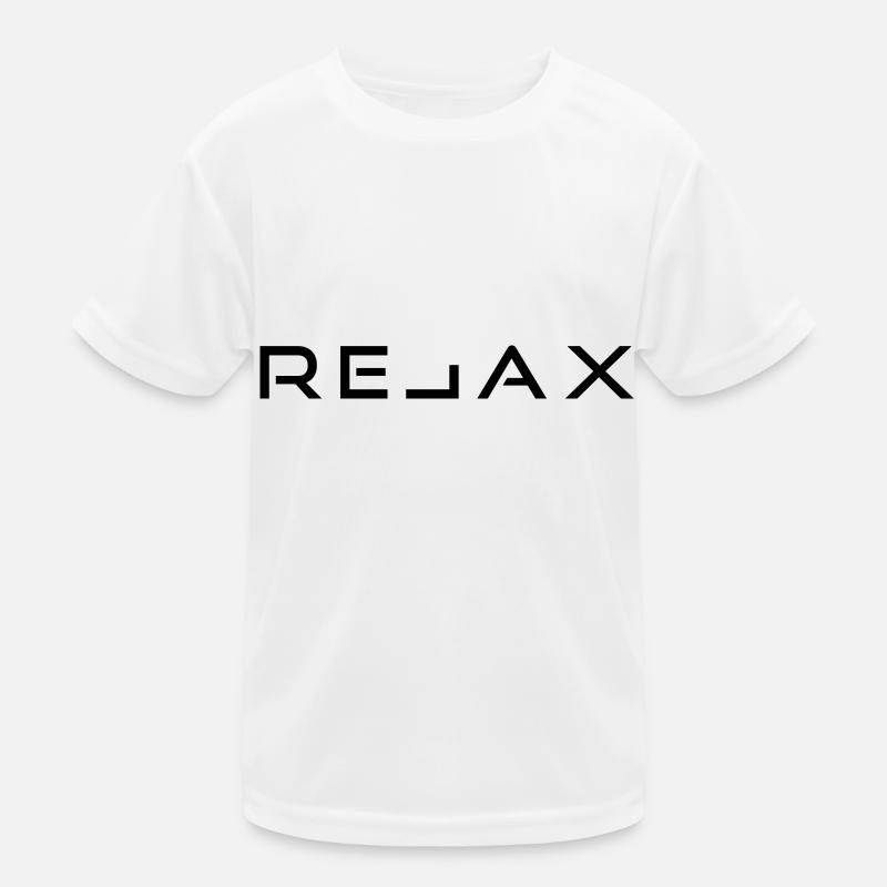 Relax-Grafik Kinder Funktions-T-Shirt