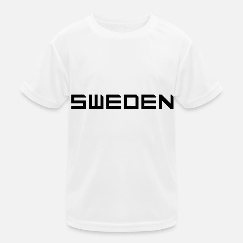 Schweden Kinder Funktions-T-Shirt