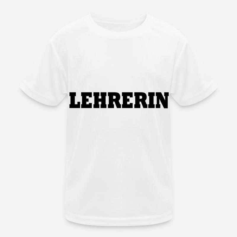 Lehrerin Kinder Funktions-T-Shirt