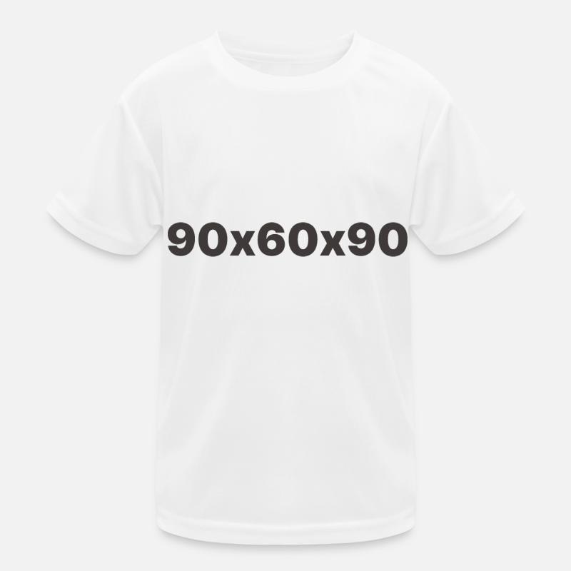 90х60х90 - Kids Functional T-Shirt - white