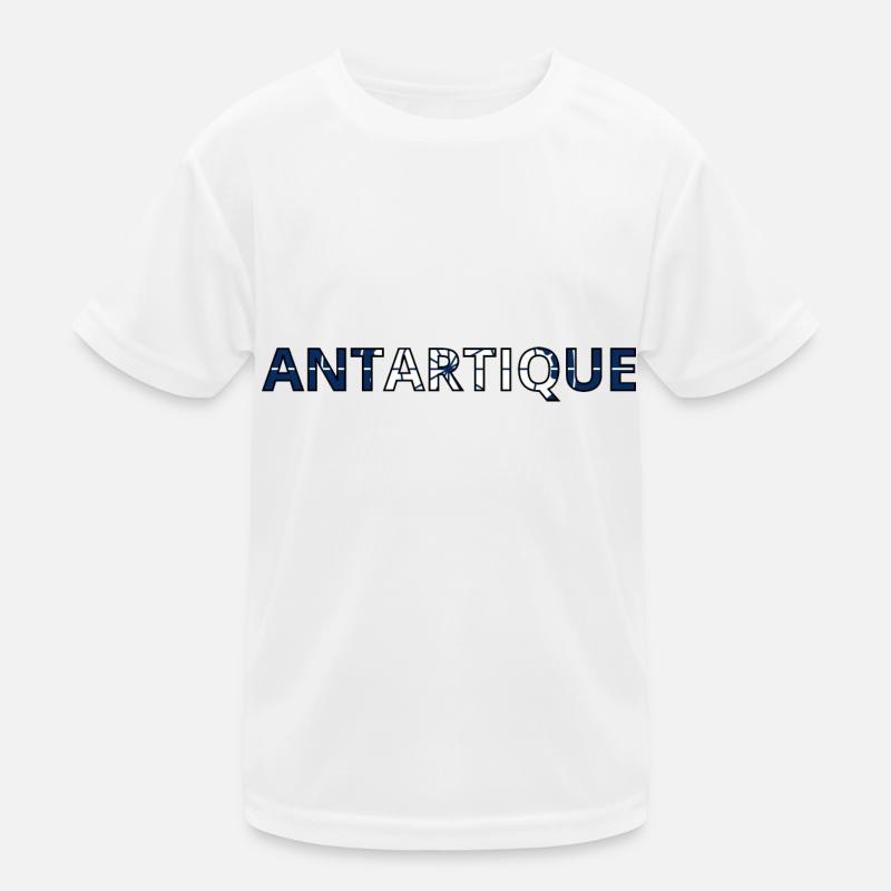 Drapeau antartique T-shirt sport Enfant
