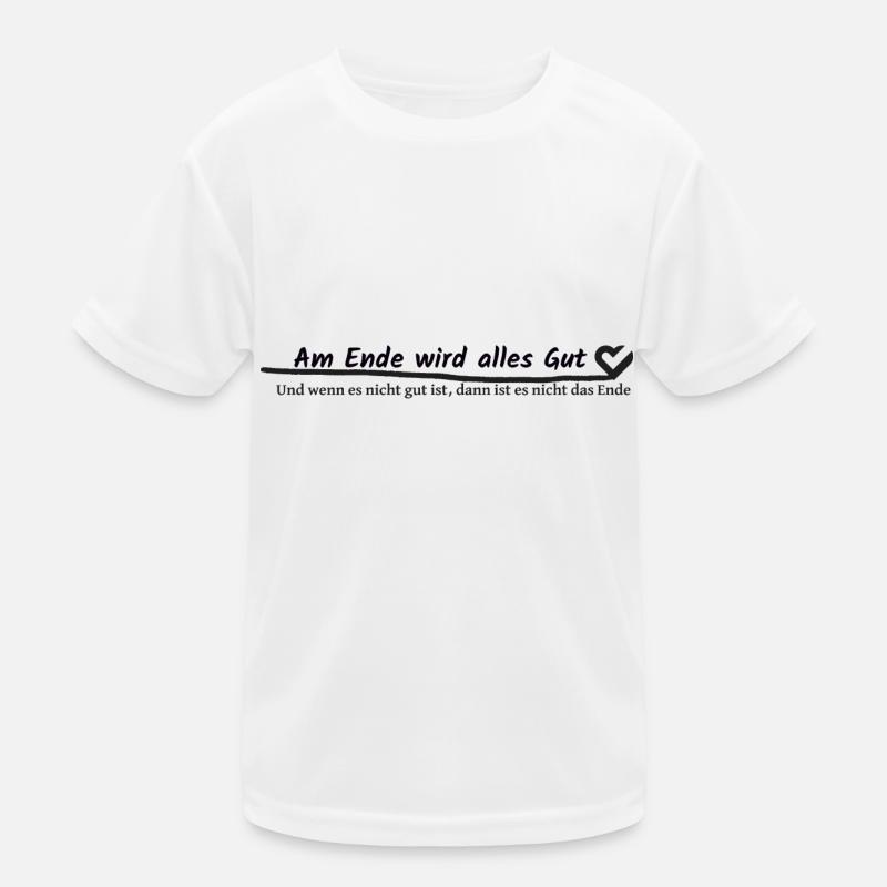 BT. - Am Ende Kinder Funktions-T-Shirt