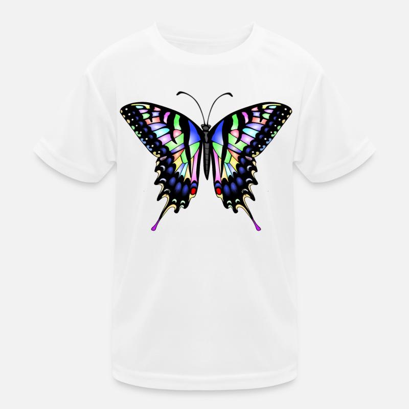 Papillon à queue d’aronde T-shirt sport Enfant