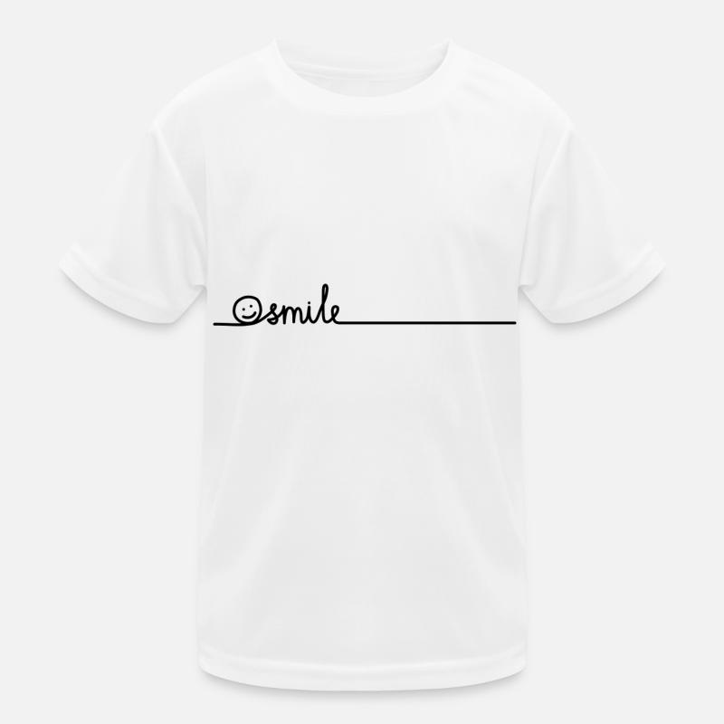 smile Kinder Funktions-T-Shirt