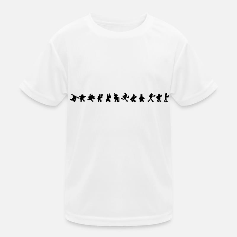 Pixel Evolution Kinder Funktions-T-Shirt