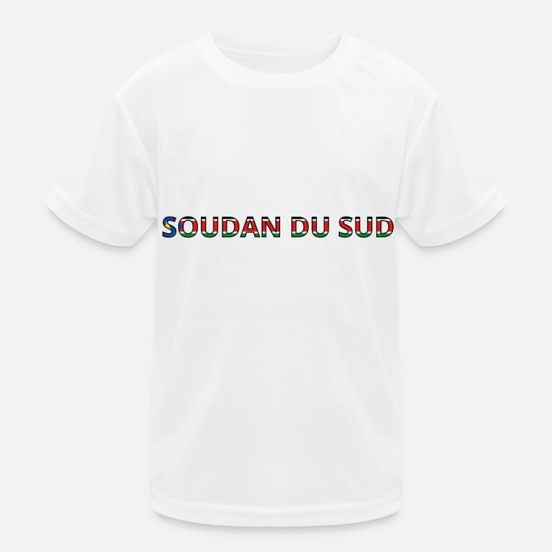 Drapeau Soudan du Sud T-shirt sport Enfant