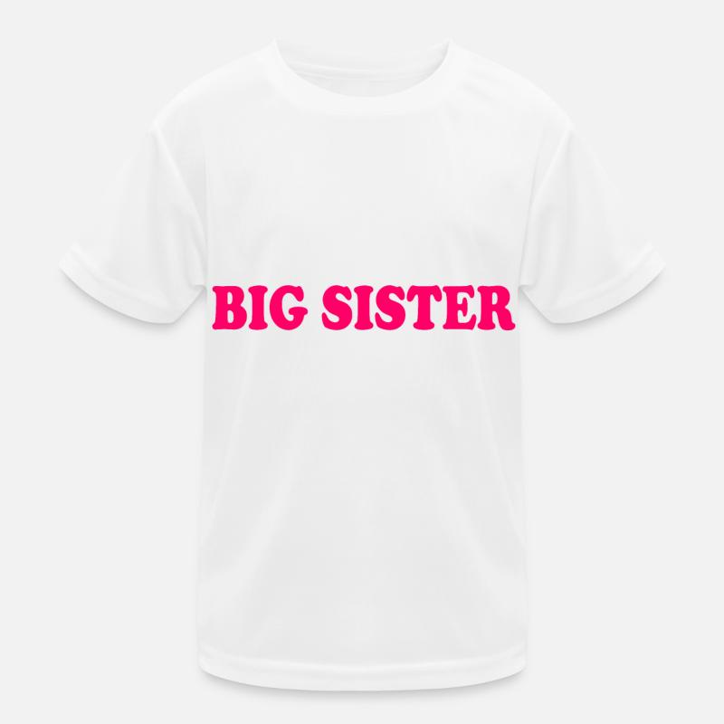 Big sister T-shirt sport Enfant