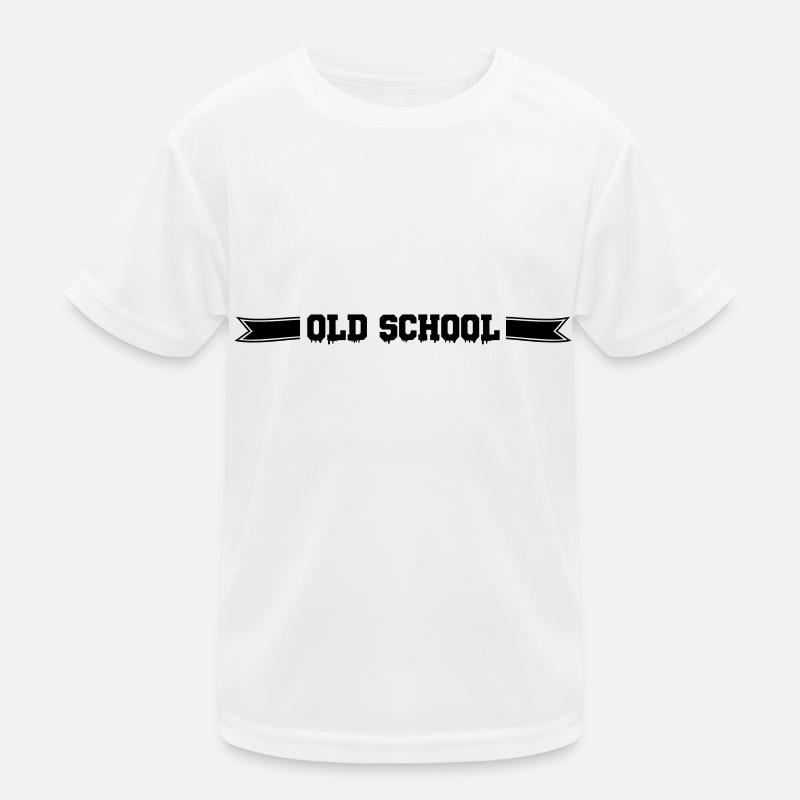 old school Kinder Funktions-T-Shirt